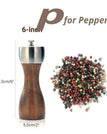 6 inch for pepper