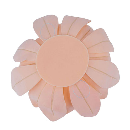 AliKopy 4 Pack 16" Blush Soft Foam Craft Daisy Flower Heads - Realisti
