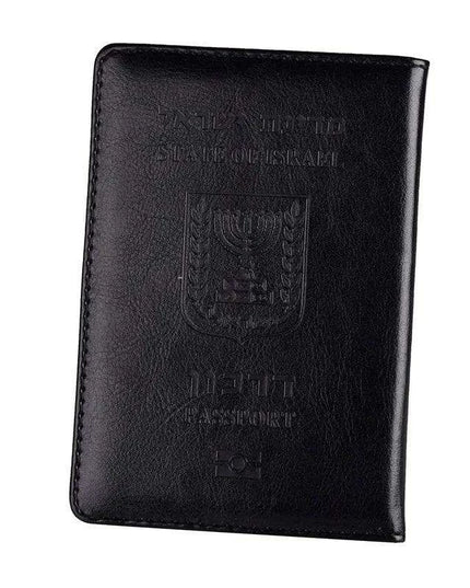 Elegant RFID-Blocking Passport Holder - Stylish Faux Leather Travel Wallet for All Travelers