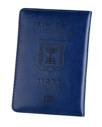 Elegant RFID-Blocking Passport Holder - Stylish Faux Leather Travel Wallet for All Travelers