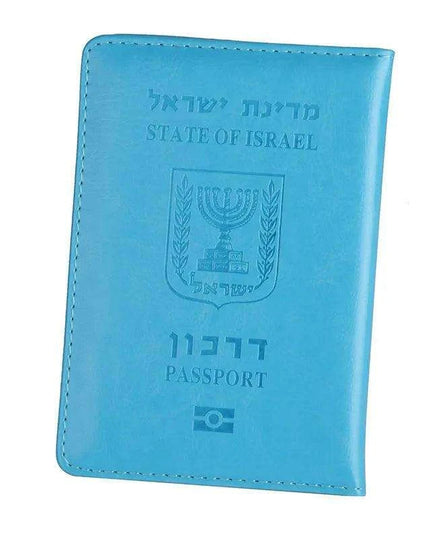 Elegant RFID-Blocking Passport Holder - Stylish Faux Leather Travel Wallet for All Travelers