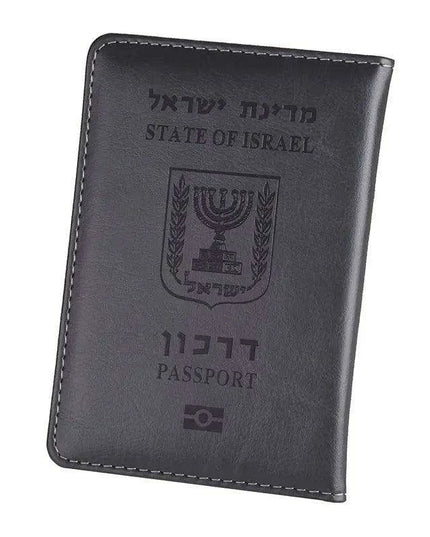 Elegant RFID-Blocking Passport Holder - Stylish Faux Leather Travel Wallet for All Travelers