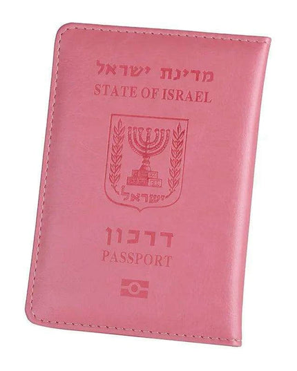 Elegant RFID-Blocking Passport Holder - Stylish Faux Leather Travel Wallet for All Travelers