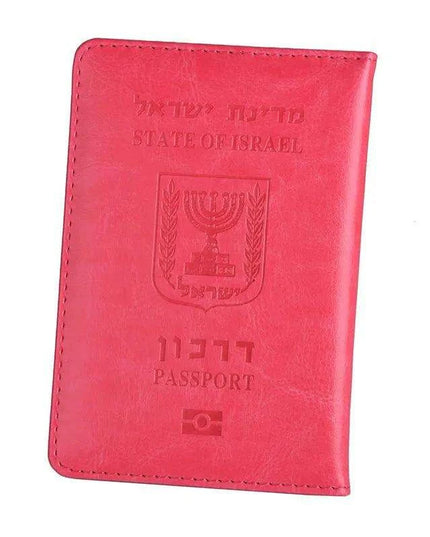 Elegant RFID-Blocking Passport Holder - Stylish Faux Leather Travel Wallet for All Travelers