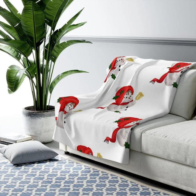 Cozy Sherpa Fleece Holiday Blanket for Ultimate Festive Comfort