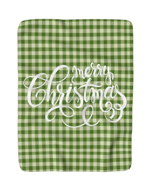 Festive Fleece Sherpa Kids Blanket - Ultimate Holiday Warmth