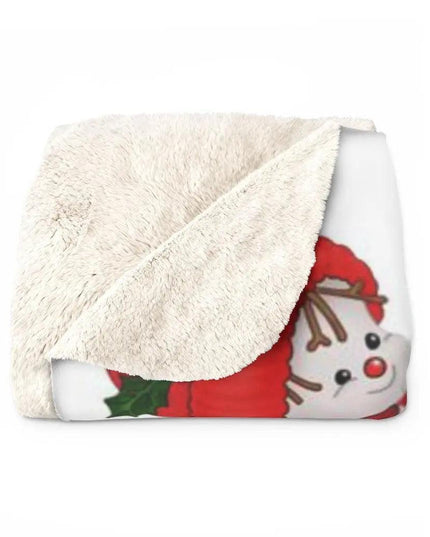 Cozy Sherpa Fleece Holiday Blanket for Ultimate Festive Comfort