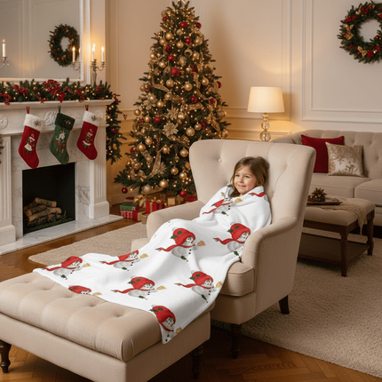 Cozy Sherpa Fleece Holiday Blanket for Ultimate Festive Comfort