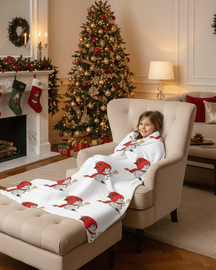 Cozy Sherpa Fleece Holiday Blanket for Ultimate Festive Comfort