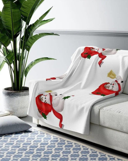 Cozy Sherpa Fleece Holiday Blanket for Ultimate Festive Comfort