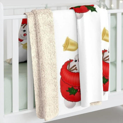 Cozy Sherpa Fleece Holiday Blanket for Ultimate Festive Comfort