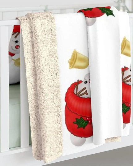 Cozy Sherpa Fleece Holiday Blanket for Ultimate Festive Comfort