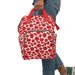 Red Poppy Deluxe Nylon Diaper Backpack