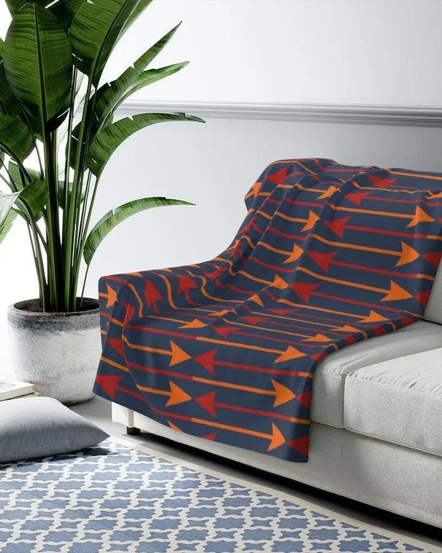 Tribal Chic Sherpa Fleece Throw Blanket for Ultimate Comfort and Warmth