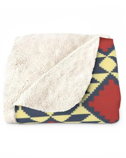 Chic Boho Sherpa Fleece Blanket: The Essential Cozy Companion