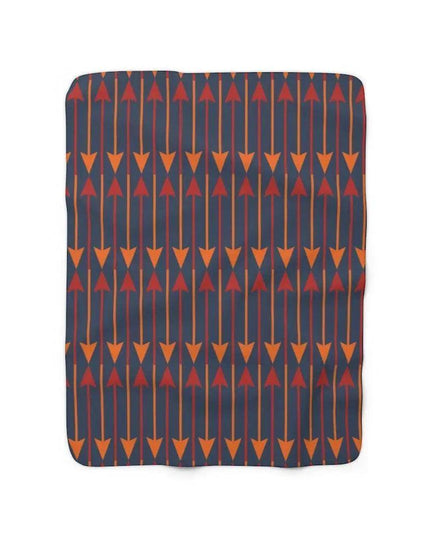 Tribal Chic Sherpa Fleece Throw Blanket for Ultimate Comfort and Warmth