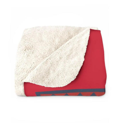 Chic Tribal Sherpa Fleece Throw Blanket for Cozy Moments