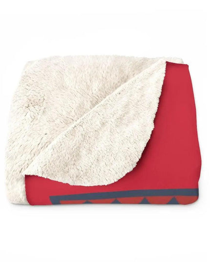 Chic Tribal Sherpa Fleece Throw Blanket for Cozy Moments
