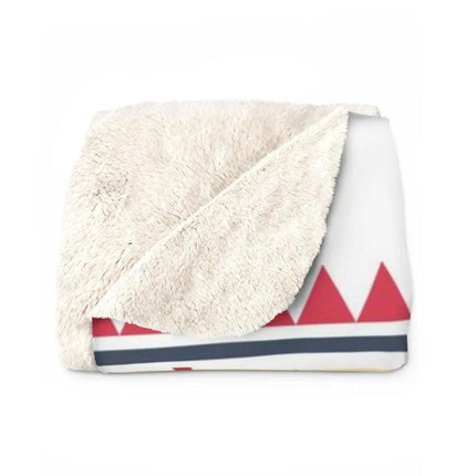 Chic Tribal Plush Sherpa Fleece Blanket