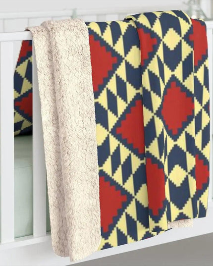 Chic Boho Sherpa Fleece Blanket: The Essential Cozy Companion