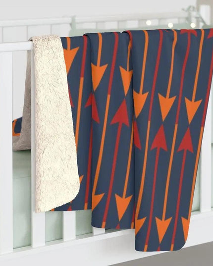 Tribal Chic Sherpa Fleece Throw Blanket for Ultimate Comfort and Warmth