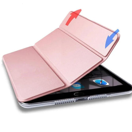 Elegant Waterproof Leather Case with Adjustable Trifold Stand for Huawei MediaPad T5 10.1 - Stylish Protection Solution