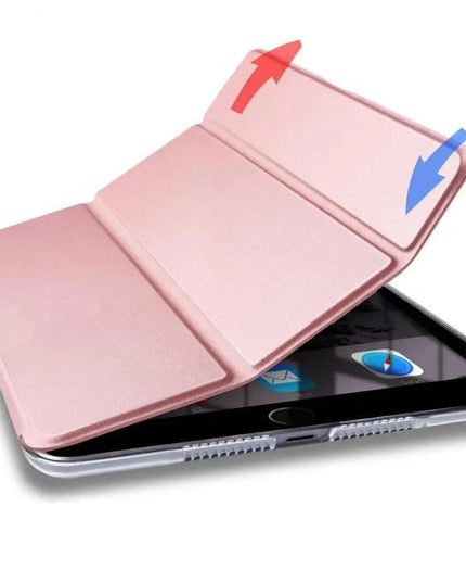 Elegant Waterproof Leather Case with Adjustable Trifold Stand for Huawei MediaPad T5 10.1 - Stylish Protection Solution