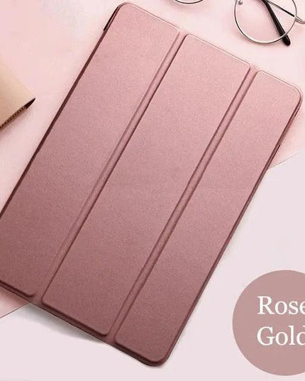 Elegant Waterproof Leather Case with Adjustable Trifold Stand for Huawei MediaPad T5 10.1 - Stylish Protection Solution