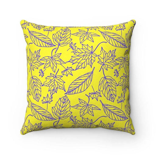Tropical Floral microfiber decorative pillow w/insert