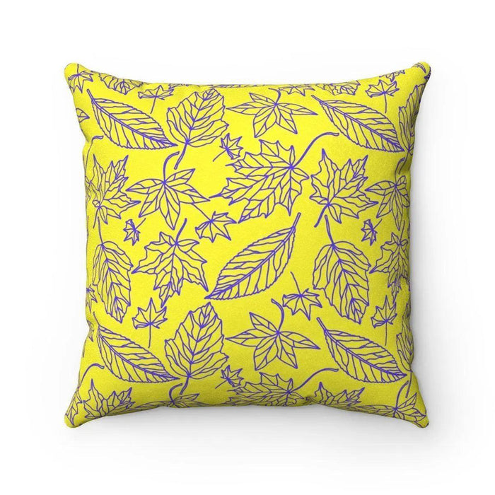 Versatile Tropical Print Pillow Cover Duo with Insert - Easy Style Switch-up