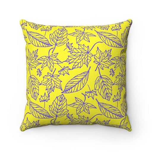 Versatile Reversible Tropical Floral Pillow Cover with Insert