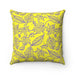 Reversible Tropical Floral Pillow Cover Set with Insert - Style and Versatility Combined