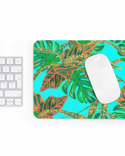 Jungle Oasis Neoprene Mousepad - Infuse Your Workspace with Natural Tranquility