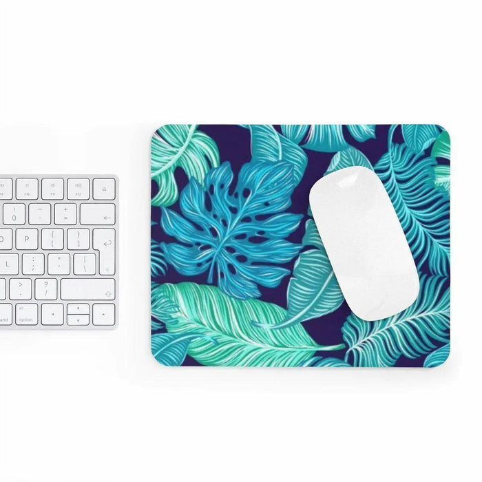 Tropical Paradise Desk Mousepad with Vibrant Jungle Design