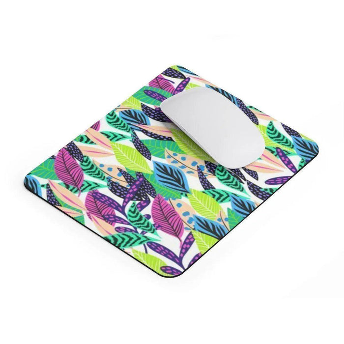Tropical Rectangular Mouse Pad - Stylish Design for Enhanced Mouse Precision