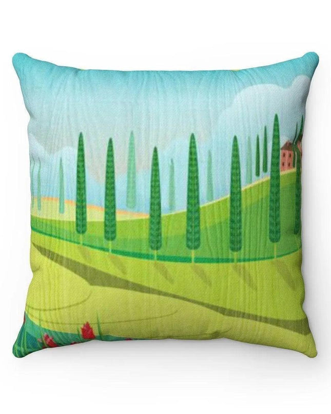 Elegant Tuscan-Inspired Pillow Cover for a Stylish Home Makeover