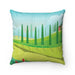 Luxurious Tuscan-inspired Pillow Cover