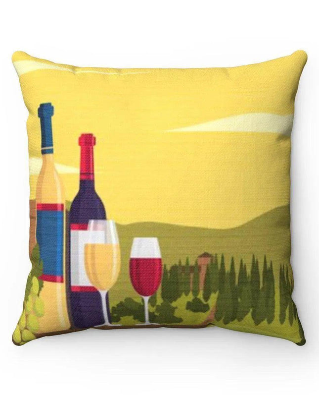Tuscany Vineyard Artful Reversible Pillowcase with Dual Prints