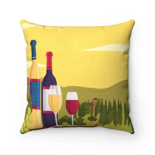 Tuscany Vineyard Reversible Pillowcase with Dual Patterns