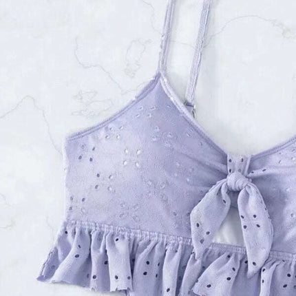 two piece swimsuit package hip skirt three piece swimsuit flash - Très Elite