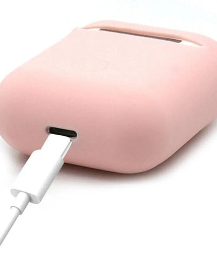 AirPods 1 or 2 Silicone Cover - Impact-Resistant Protective Case for Earbuds