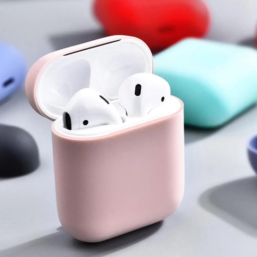 Slim Silicone Shockproof Cover for AirPods 1 / 2 - Protective Earphone Case