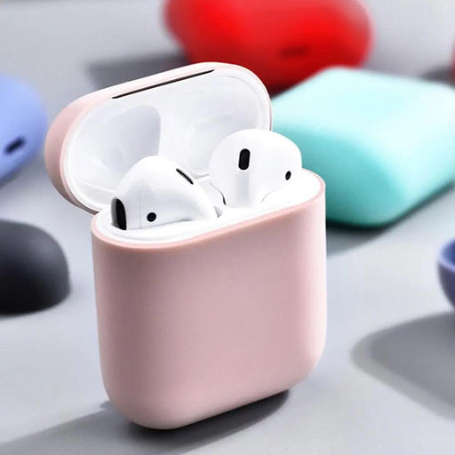 AirPods 1 / 2 Slim Protective Silicone Case - Shockproof Cover for Earphones