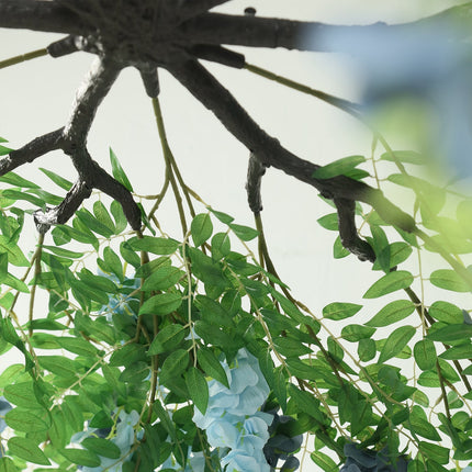 AliKopy 55" Silk Wisteria Vine Canopy - Interchangeable Branches, Eleg