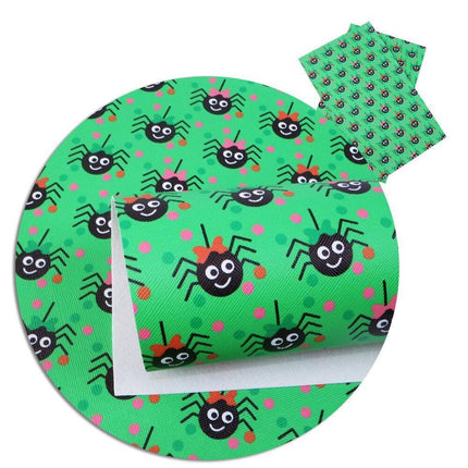 Unicorn Dreamland Faux Leather Crafting Fabric for Whimsical Projects