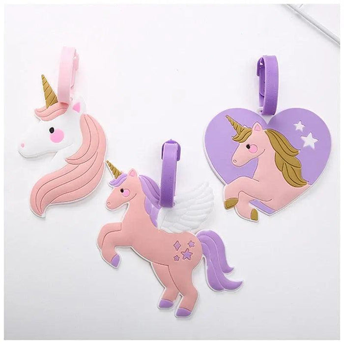 Unicorn Suitcase Luggage Tag - Travel Essential for Easy Bag Spotting