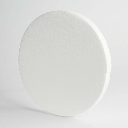 AliKopy 12 Pack 10" White Styrofoam Discs - Lightweight & Versatile Cr