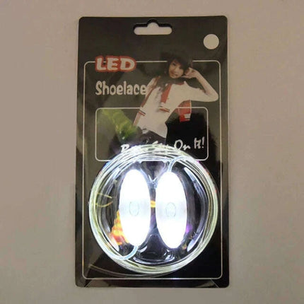 Glow-in-the-Dark LED Shoelaces with Flashing Modes - Perfect for Parties, Sports, and Festivals!