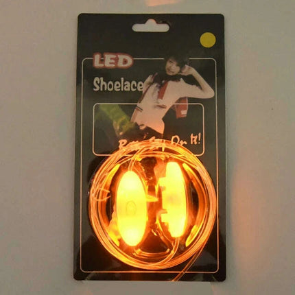 Glow-in-the-Dark LED Shoelaces with Flashing Modes - Perfect for Parties, Sports, and Festivals!