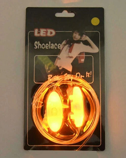 Glow-in-the-Dark LED Shoelaces with Flashing Modes - Perfect for Parties, Sports, and Festivals!